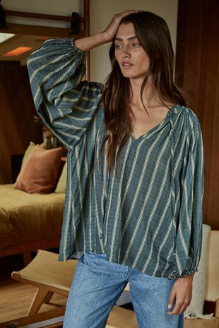 Perry Green striped top