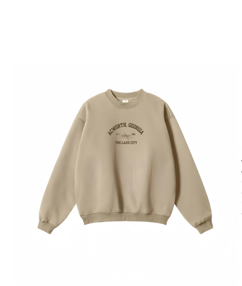 Brown Acworth Crewneck