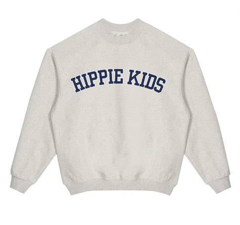 Light Grey Mock neck Crewneck