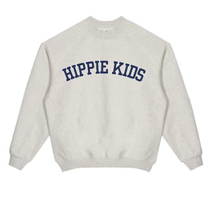 Light Grey Mock neck Crewneck