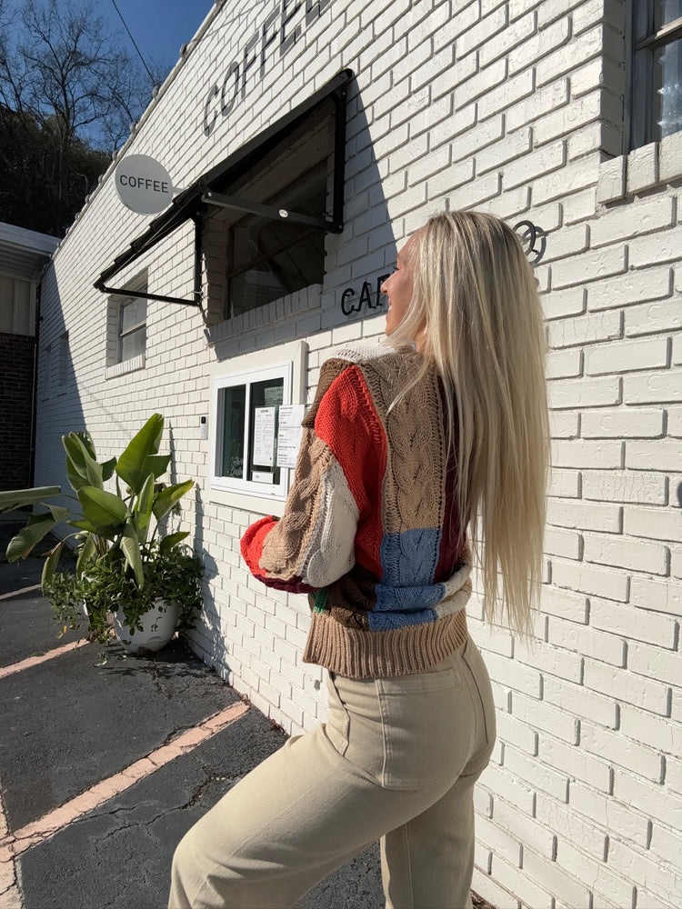 Patchwork Sweater