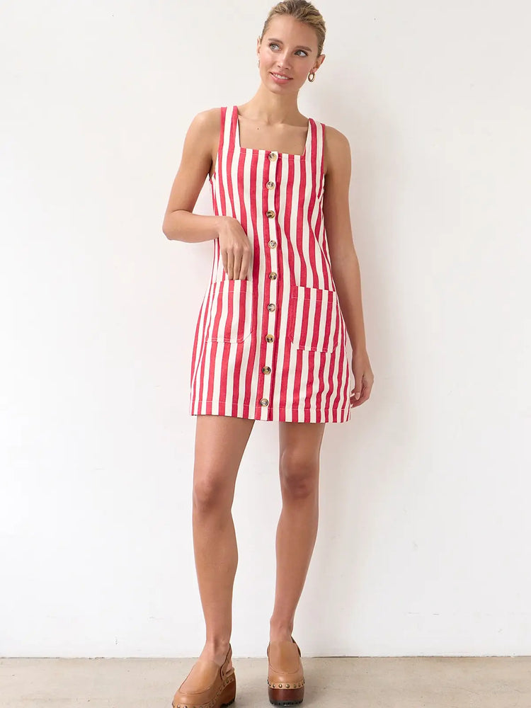 Red striped dress– Hippie Kids
