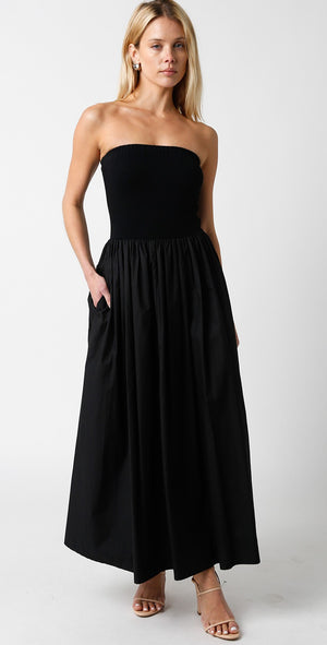 Vivan Black Maxi Dress