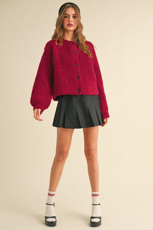 Red Chunky Sweater