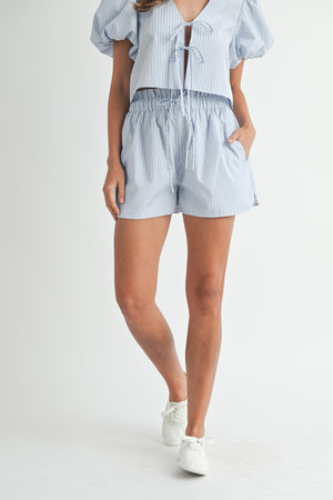 STRIPE Blue SHORTS