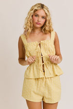 Yellow Margo Top