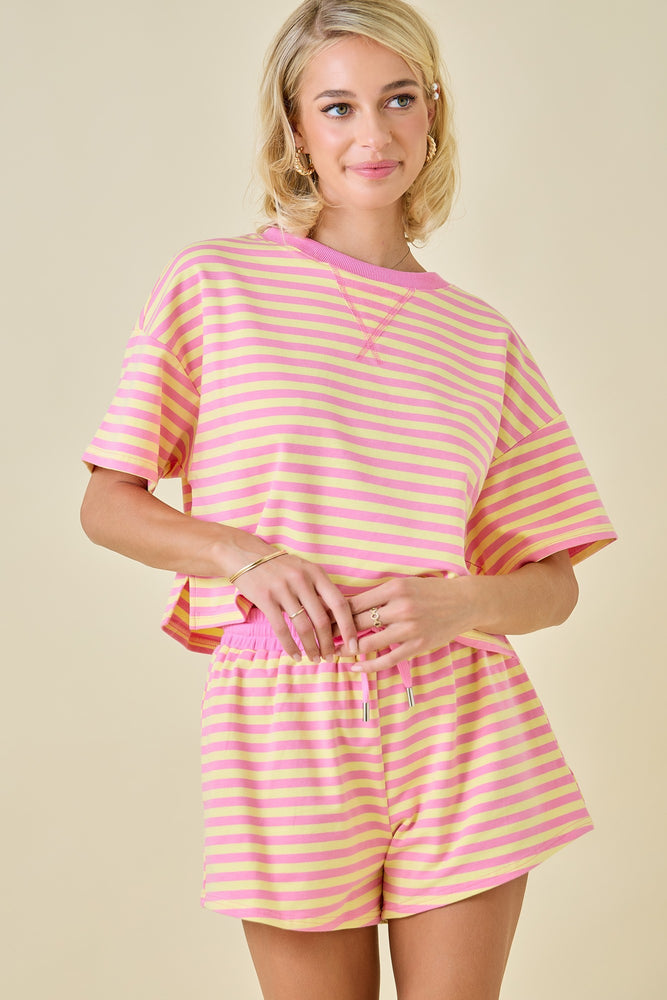 Pink Lemonade Boxy Top