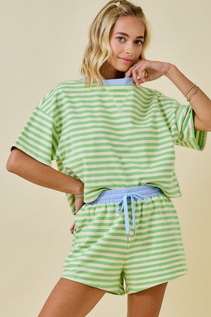 Honeydew boxy tee