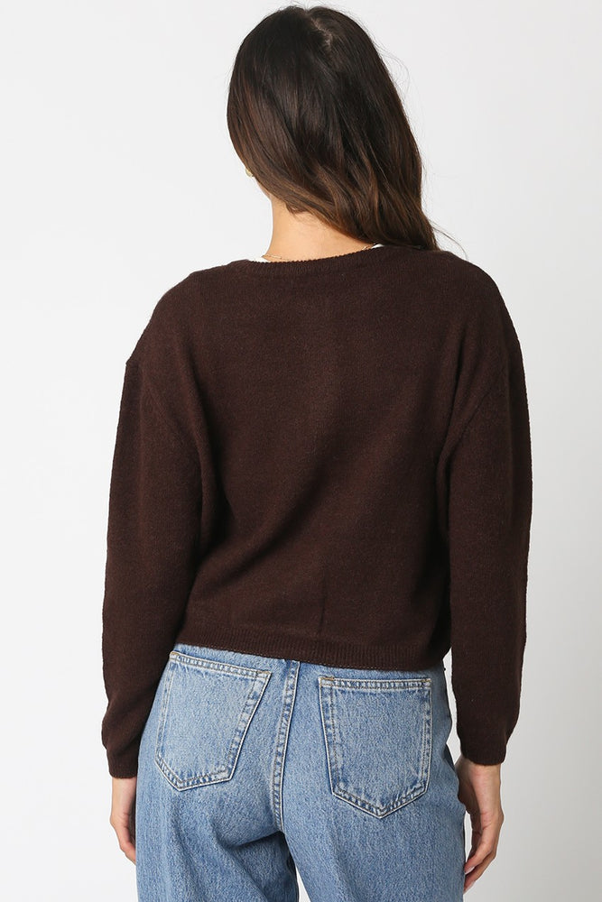Brown Cardigan