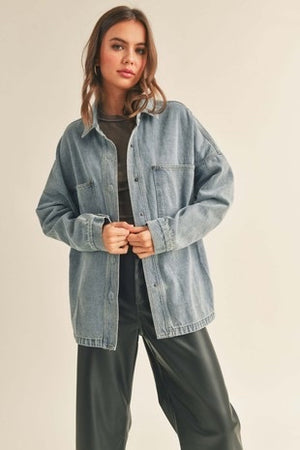 Denim Shacket