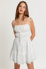 White short sail dress