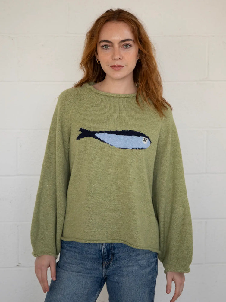 Olive Sardine Sweater
