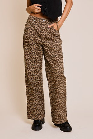 Cheetah pants