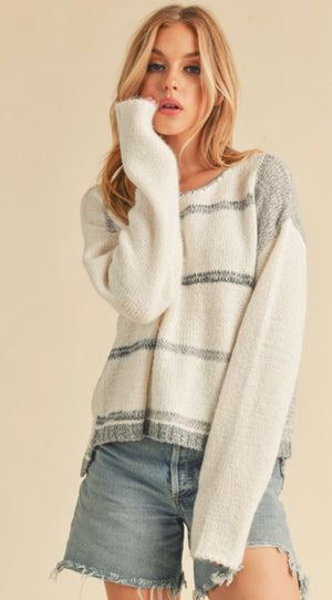 Grace Striped Sweater
