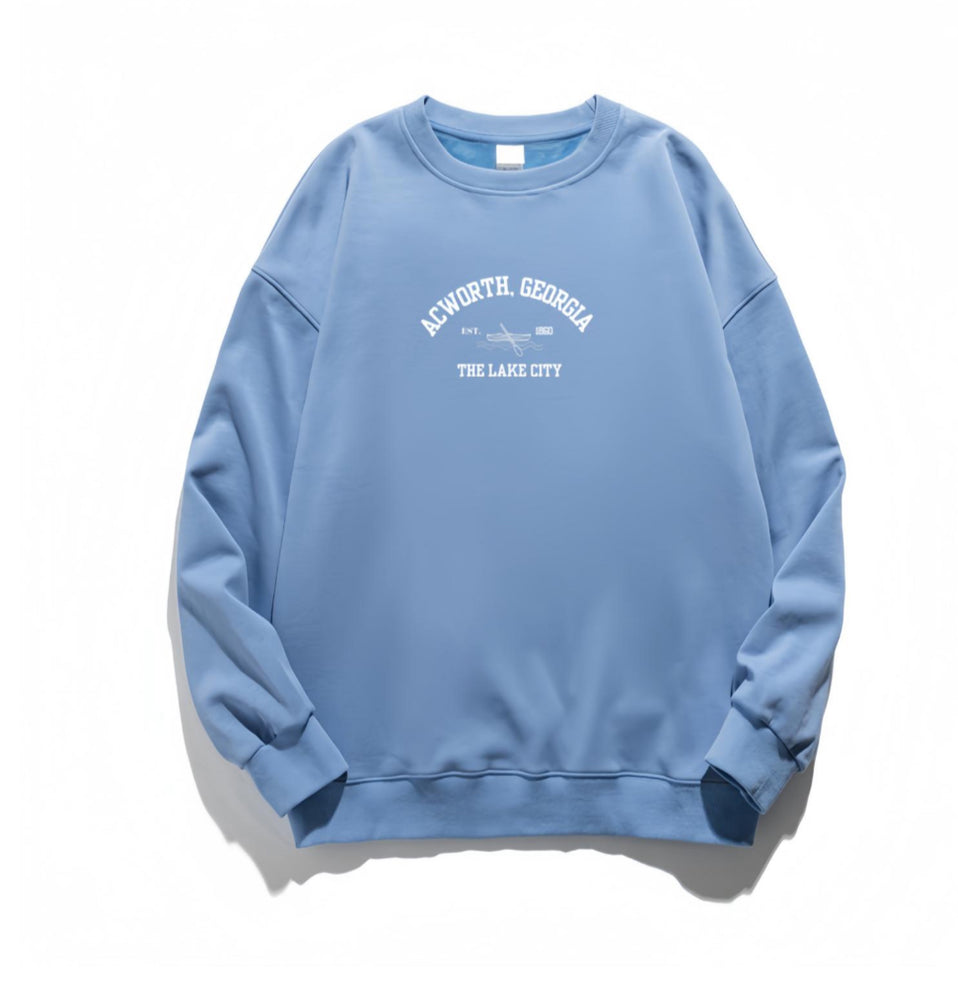 Light blue Acworth Crewneck