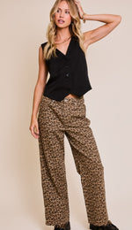 Cheetah pants