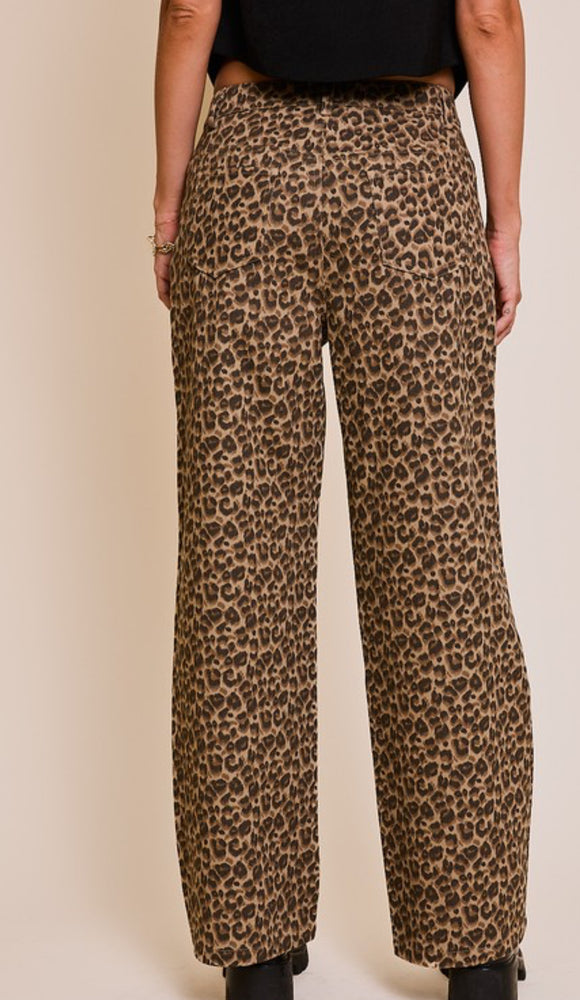 Cheetah pants