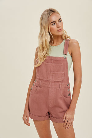 Woodrose Short Overalls