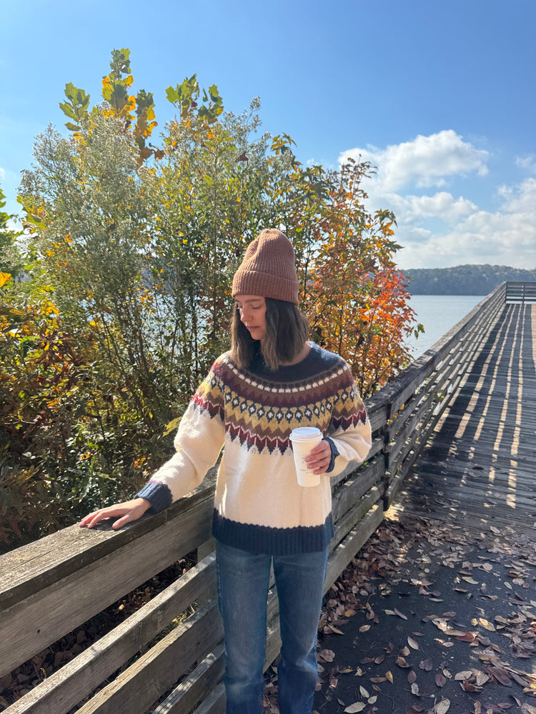 Fair Isle pattern Sweater
