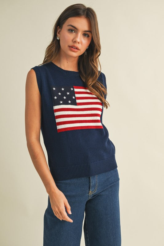 Navy Sweater