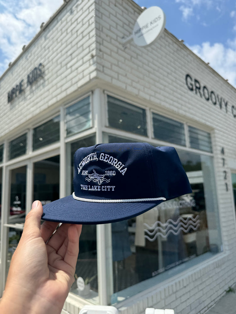 Acworth Navy Rope Hat