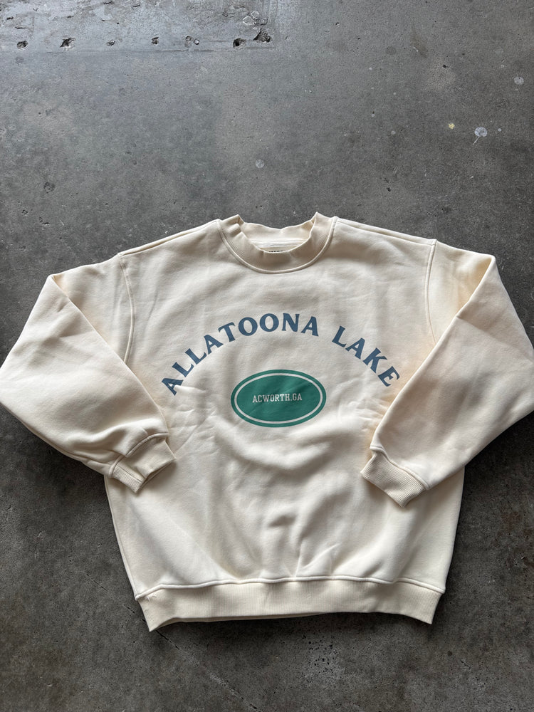 Butter Yellow Lake Allatoona Crewneck