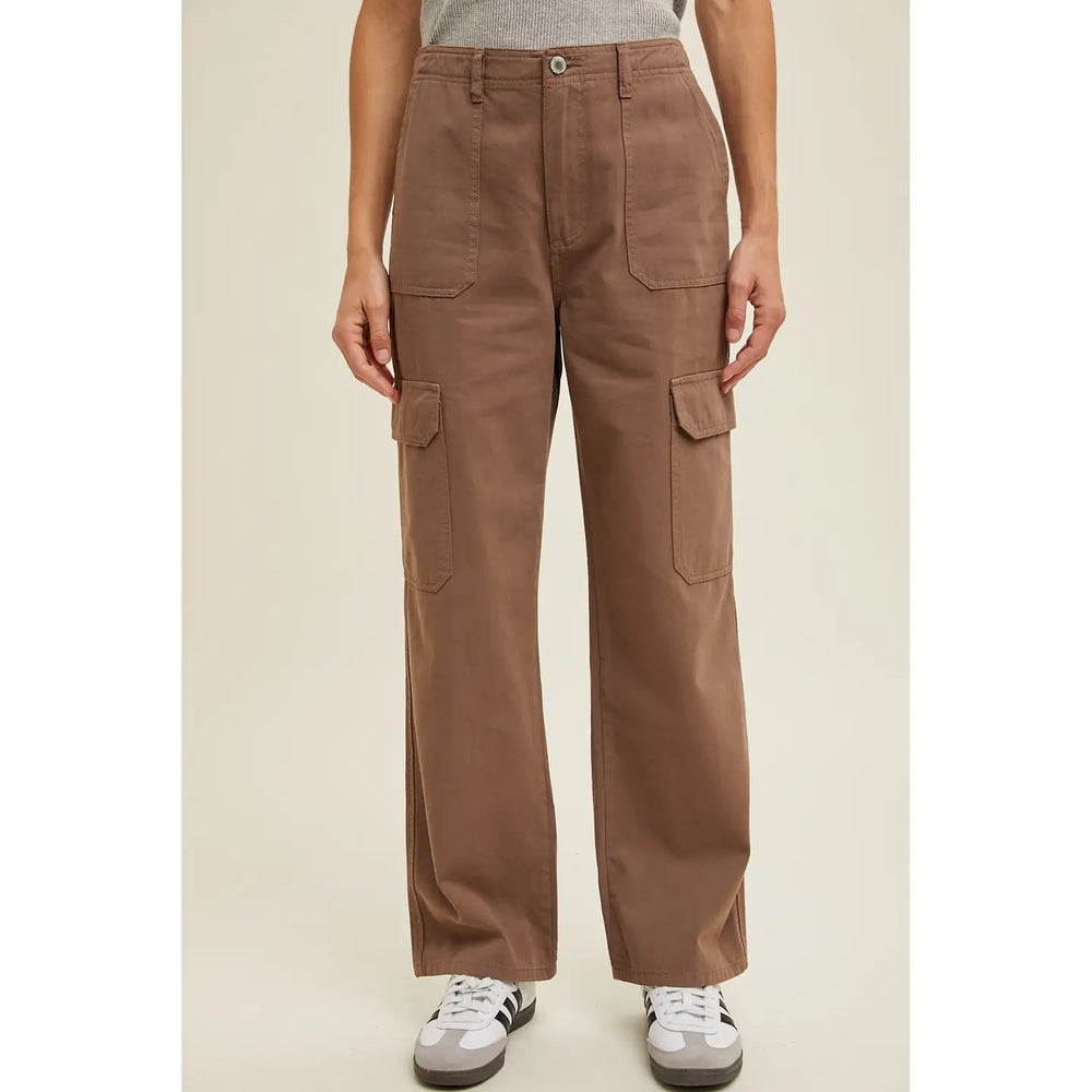 Mocha Cargo Pants