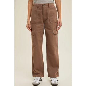 Mocha Cargo Pants