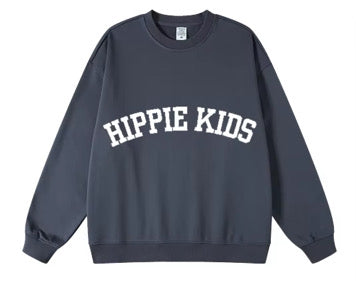 Charcoal Varsity Crewneck