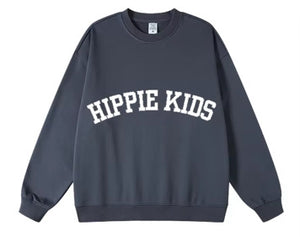 Charcoal Varsity Crewneck