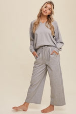 Grey loose fit bottoms