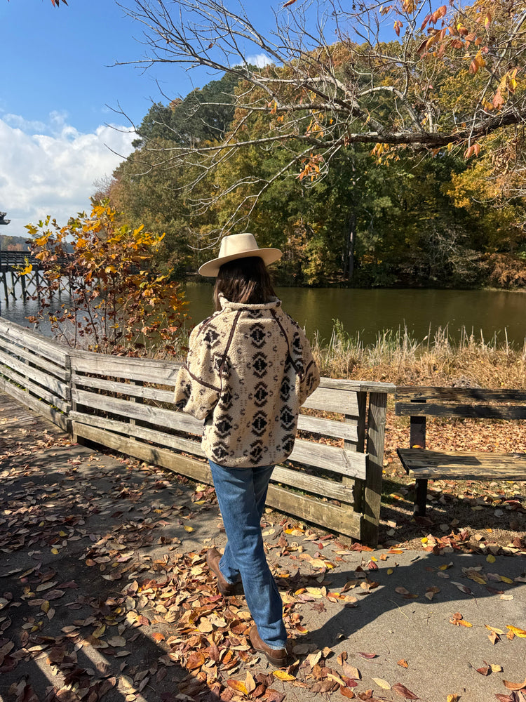 Geo Sherpa sand jacket