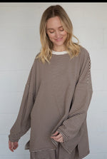 Dana Striped long sleeve tee