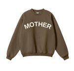 Mother brown crewneck