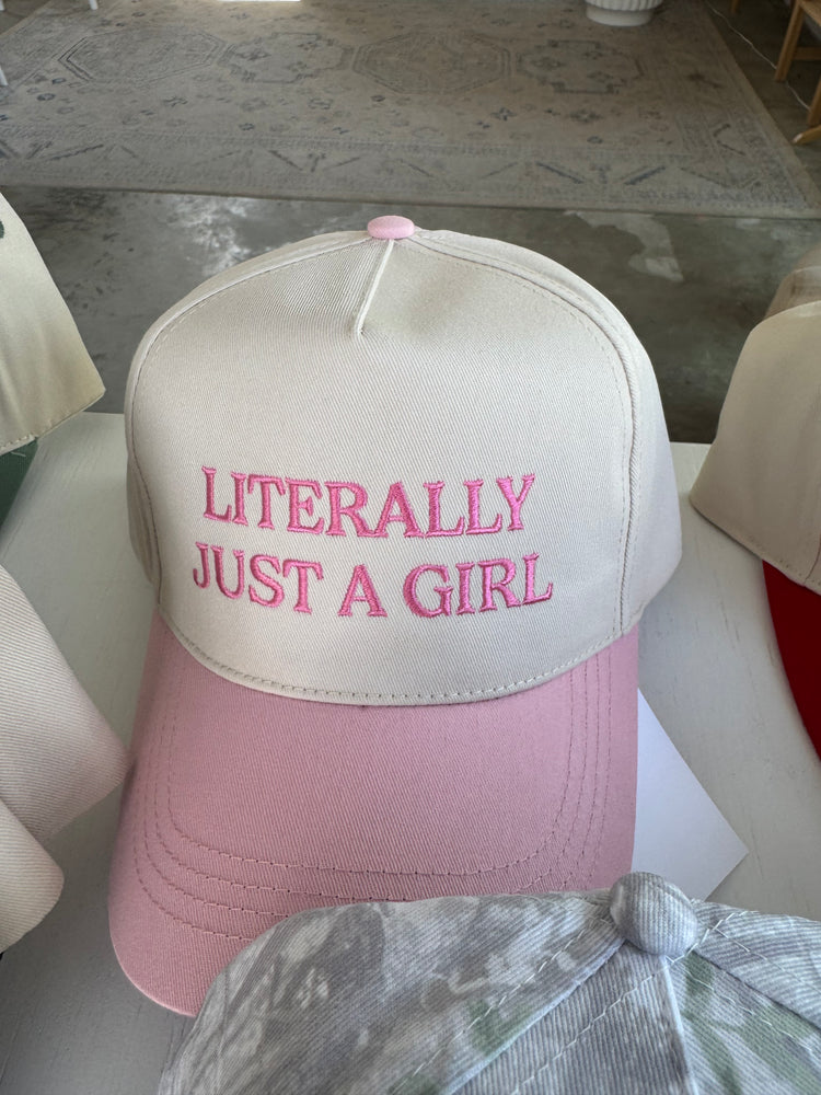 Literally Just a girl pink