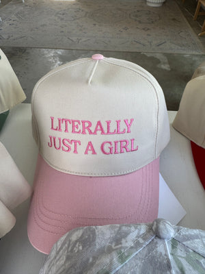 Literally Just a girl pink