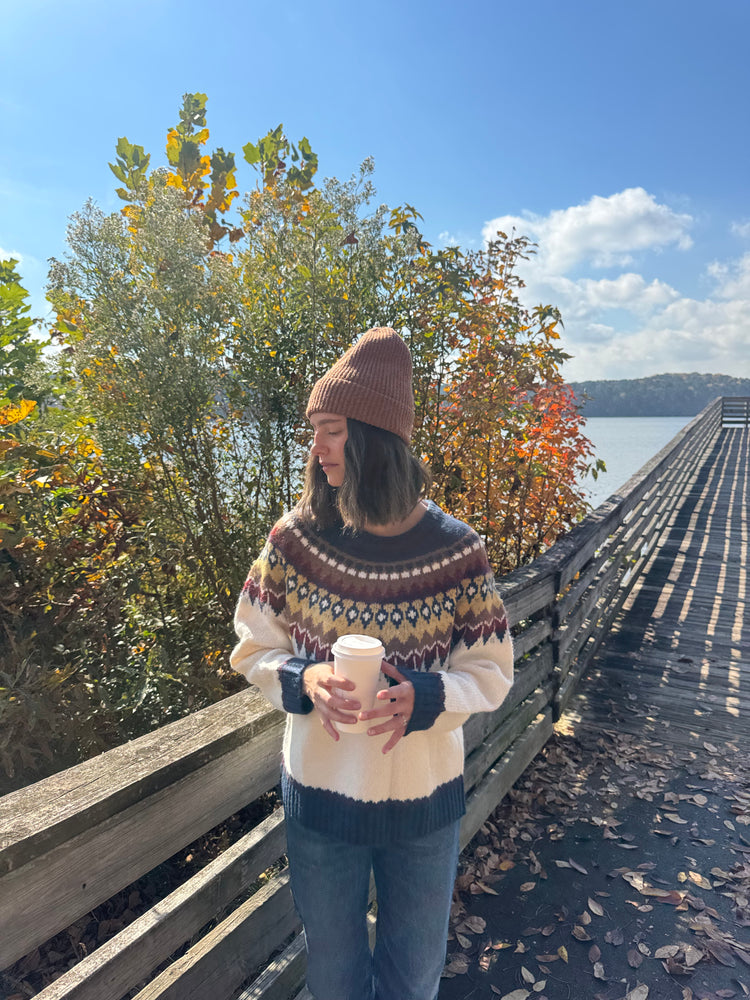 Fair Isle pattern Sweater