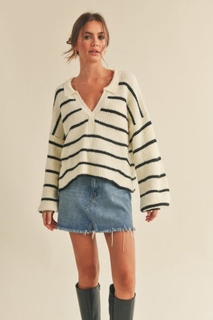 Inlet striped Sweater