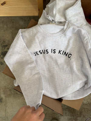 Jesus is King Crewneck