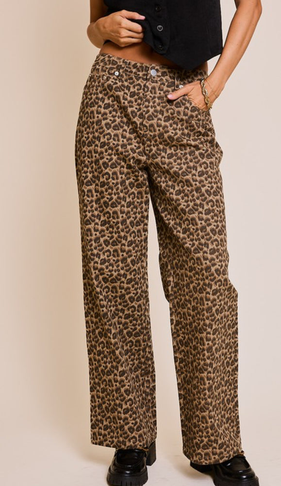 Cheetah pants