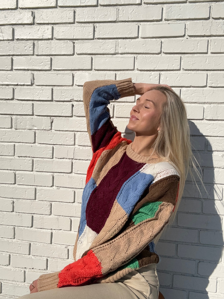 Patchwork Sweater