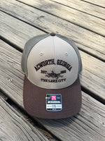Tan and brown Acworth Hat