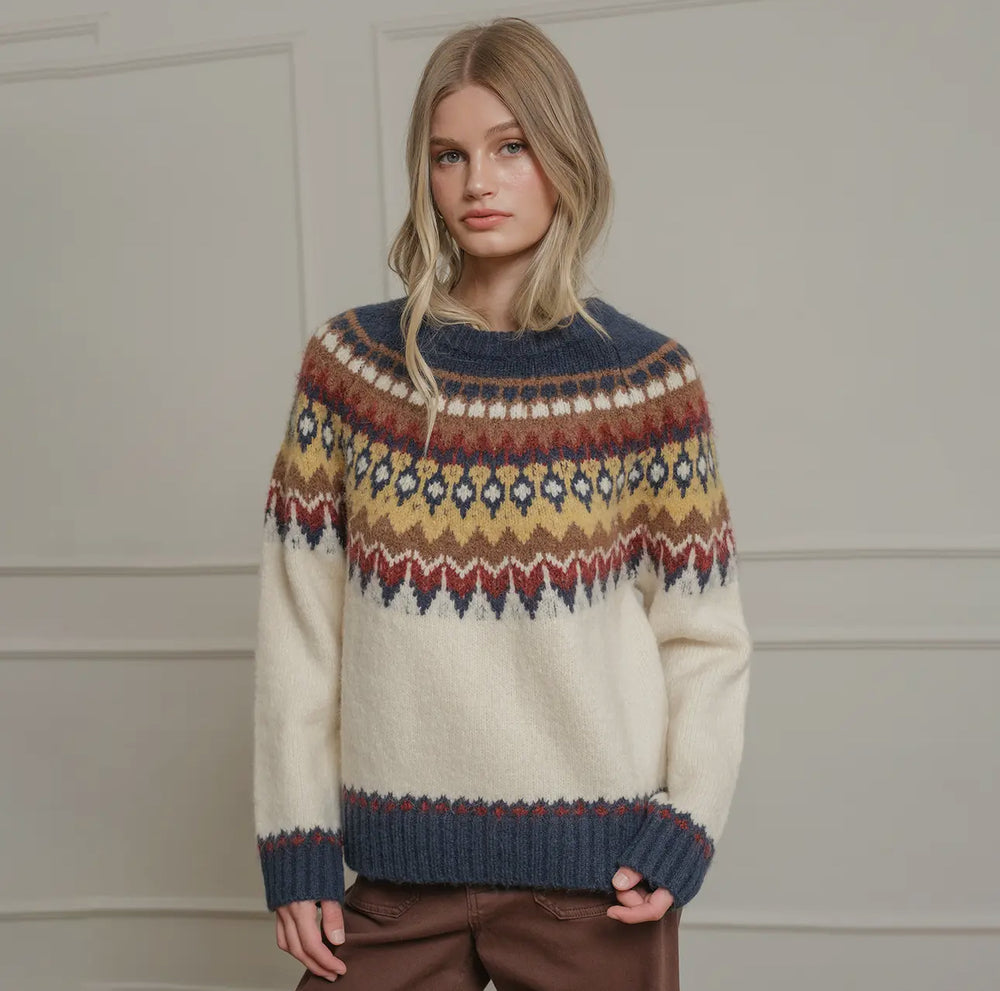 Fair Isle pattern Sweater