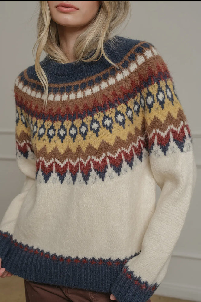 Fair Isle pattern Sweater