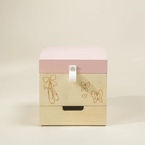 Wooden Musical Souvenir Box - Ballerina
