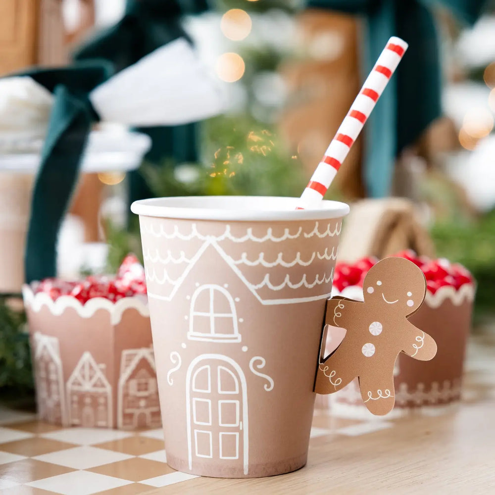 Gingerbread Handled Paper Cup