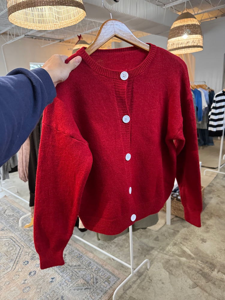 Red Ryle Sweater