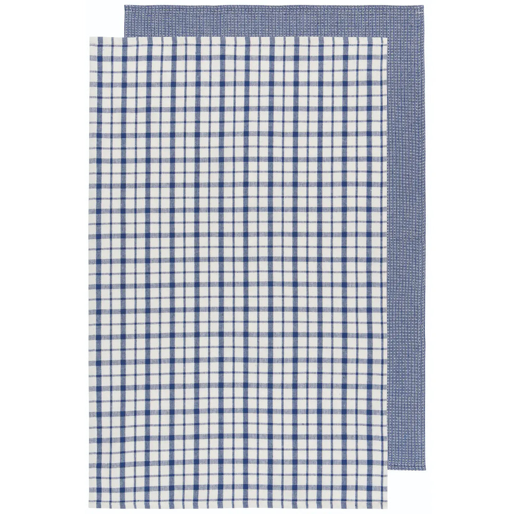 Recycled Cotton 2nd Spin Belle Plaid Dishtowel Set of 2