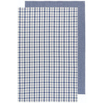 Recycled Cotton 2nd Spin Belle Plaid Dishtowel Set of 2
