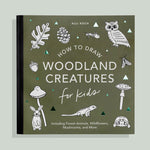 Mushrooms & Woodland Creatures: A Kids Drawing Book (Fall)